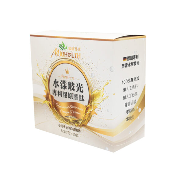 【蜜歐健康】水漾玻光專利膠原胜肽(5.3g/包;30包/盒)2029.09.02